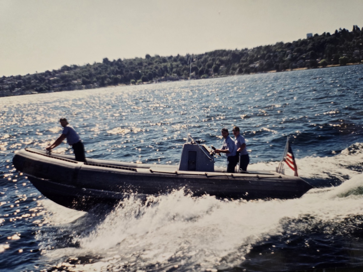 SAR swimmer training